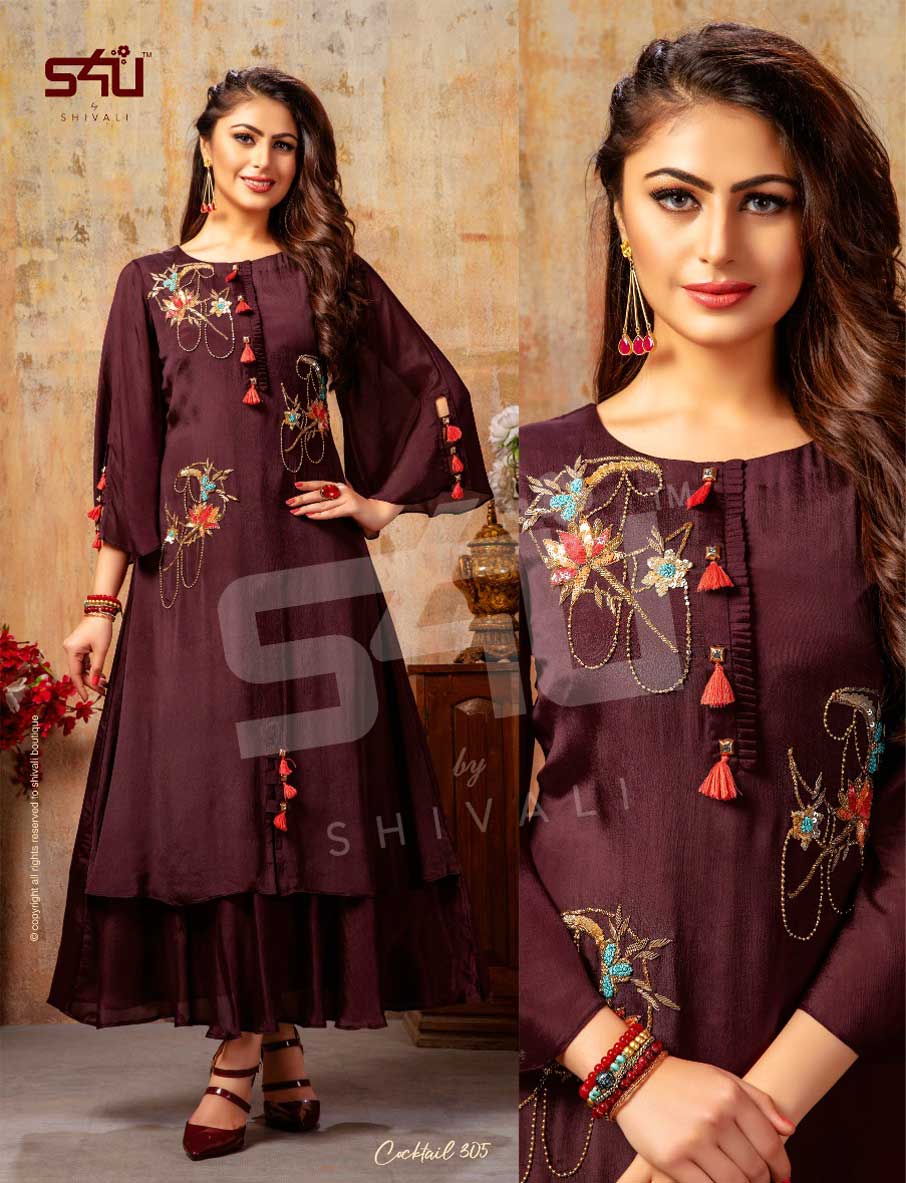 S4u Cocktail Vol-3 Kurta Gown Manufacturer S4u Cocktail Vol-3 Kurta Gown Manufacturer